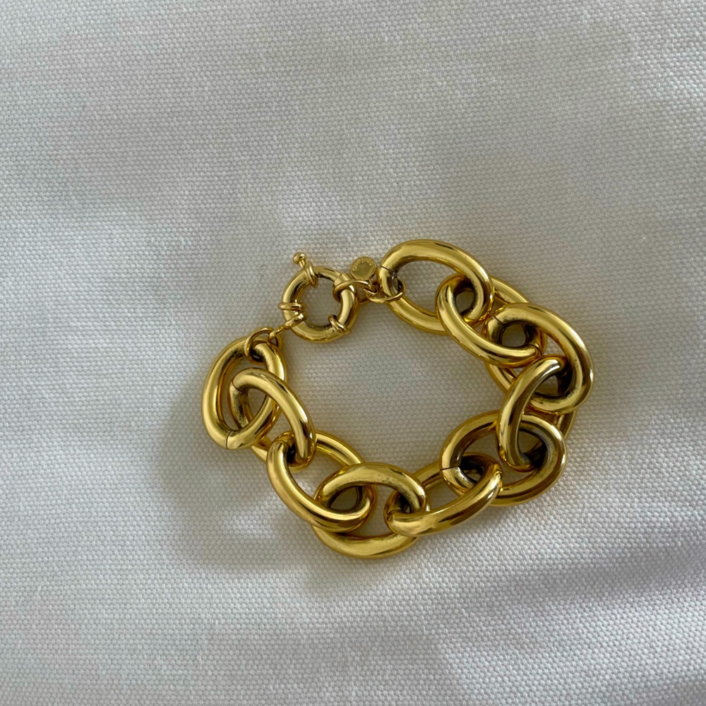 [Gorjana] Gold Chunky Oval Chain Link Bracelet